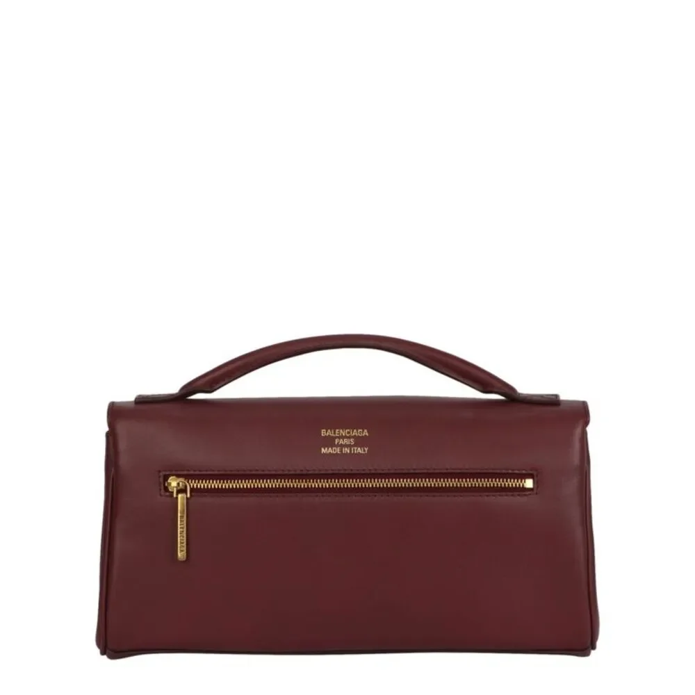 Balenciaga Bel Air Small Leather Clutch Bag Womens - Picture 5 of 7